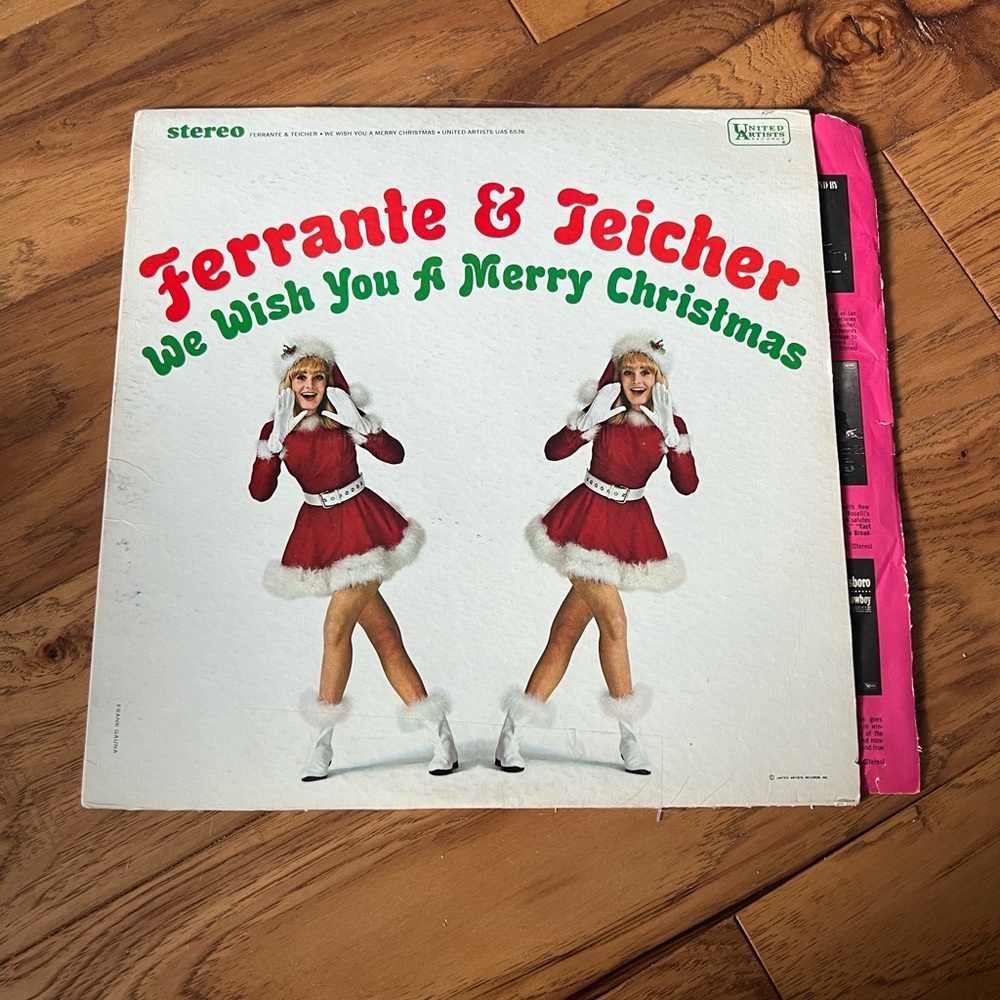 Ferrante & Teicher - We Wish You A Merry Christmas 180 Gram Vinyl record album‎